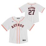 Nike Toddler Houston Astros Jose Altuve #27 Home Jersey - Thumbnail 1 of 3