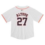 Nike Toddler Houston Astros Jose Altuve #27 Home Jersey - Thumbnail 2 of 3