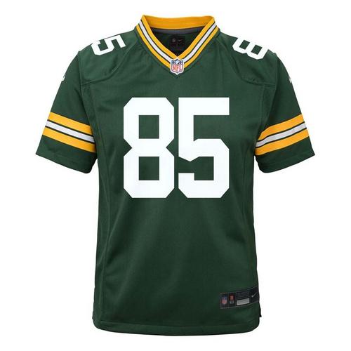 Nike Kids' Green Bay Packers Tucker Kraft #85 Game Jersey - Primary Image