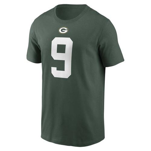 Nike Green Bay Packers Christian Watson #9 Name & Number T-Shirt - Primary Image