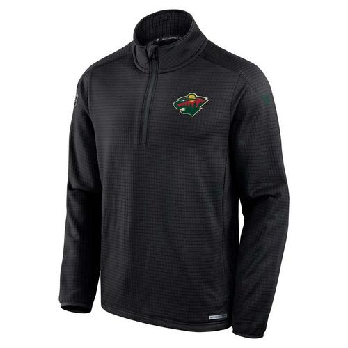 Fanatics Minnesota Wild Authentic Pro Lightweight Long Sleeve 1/4 Zip - Primary Image
