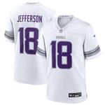 Nike Minnesota Vikings Justin Jefferson #18 Winter Warrior Game Jersey - Thumbnail 1 of 3