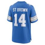 Nike Detroit Lions Amon-Ra St Brown #14 Game Jersey - Thumbnail 1 of 2