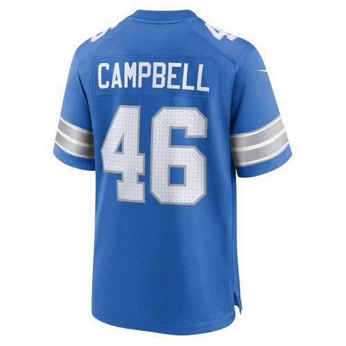 Nike Detroit Lions Jack Campbell #46 Game Jersey - Primary Image