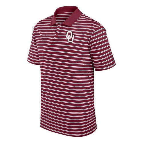 Nike Oklahoma Sooners Stripe Polo - Primary Image