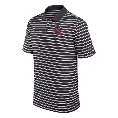 Nike Oklahoma Sooners Stripe Polo - Primary Image
