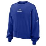 Nike Women's Seattle Seahawks Rewind Logo Oversized Crewneck - Thumbnail 1 of 2