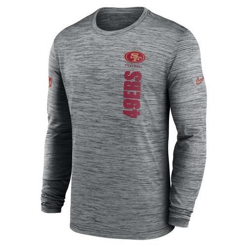 Nike San Francisco 49ers 2024 Sideline Velocity Long Sleeve T-Shirt - Primary Image