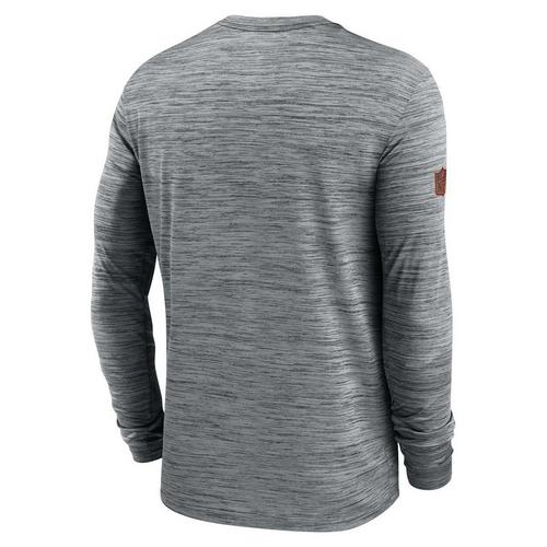 Nike Chicago Bears 2024 Sideline Velocity Long Sleeve T-Shirt - Primary Image