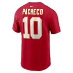 Nike Kansas City Chiefs Isiah Pacheco #10 Name & Number T-Shirt - Thumbnail 1 of 2