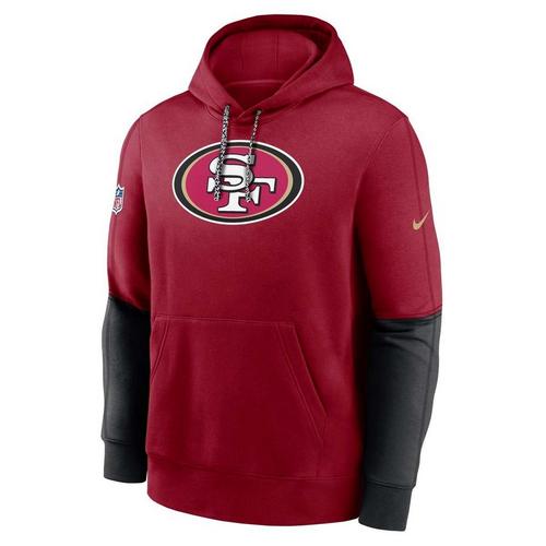 Nike San Francisco 49ers 2024 Sideline Club Hoodie - Primary Image