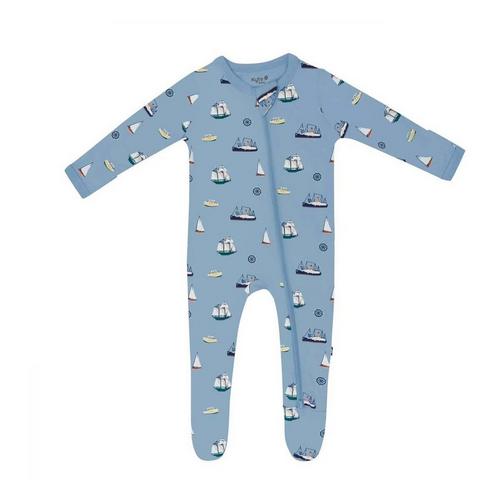 Baby Kyte Baby Zippered Footie Pajamas - Primary Image