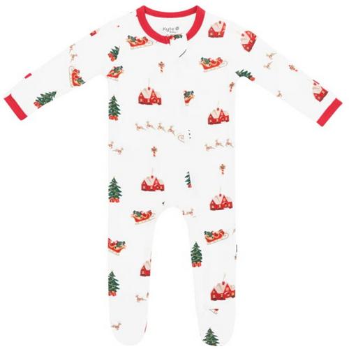Baby Kyte Baby Zippered Footie Pajamas - Primary Image