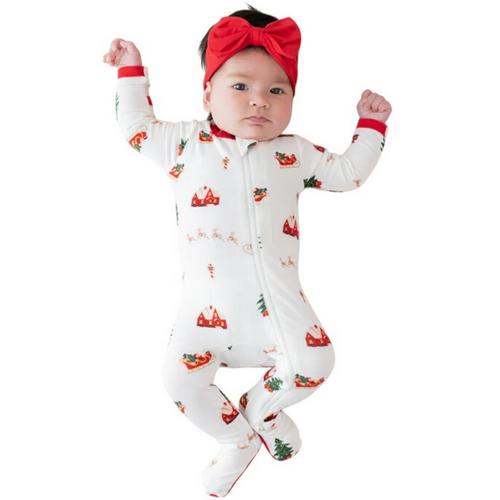 Baby Kyte Baby Zippered Footie Pajamas - Primary Image