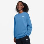 Kids' Nike Sportswear Club Fleece Oversized Crewneck Sweatshirt - Thumbnail 1 of 2