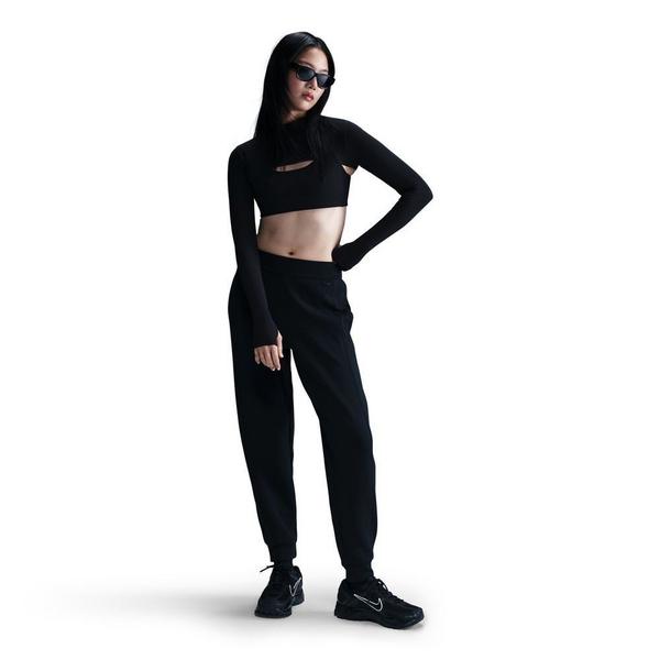 Women's Nike 24.7 ImpossiblySoft Joggers Large Black/Dk Smoke Grey Regular
