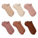 Nike Everyday Plus Medium Cushion 6 Pack No Show Socks - Thumbnail 7 of 8