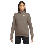 Women's Nike Club Fleece Long Sleeve 1/4 Zip - Thumbnail 1 of 5