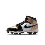Big Kids' Jordan 1 Mid Molded Football Cleats - Thumbnail 3 of 4