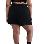 Women's Nike Plus Size Sportswear Club Fleece Mid-Rise Graphic Shorts - Thumbnail 4 of 4