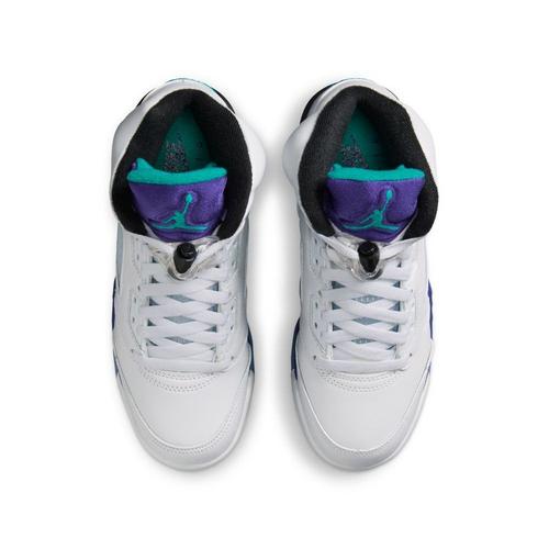 Big Kids' Air Jordan 5 Retro "Grape" Sneakers