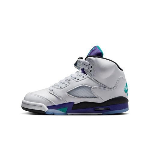 Big Kids' Air Jordan 5 Retro "Grape" Sneakers