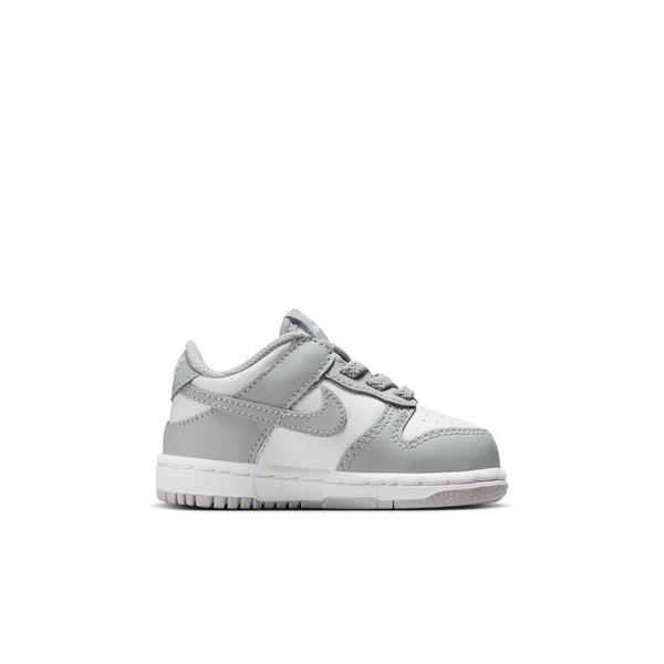 Nike Dunk Low Sneakers Toddler 4T Regular White/Lt Smoke Grey-White