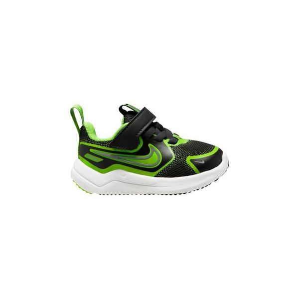 Nike Cosmic Runner Running Shoes Toddler 4T Regular Black/Wolf Grey/Volt