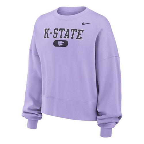 Nike Women's Kansas State Wildcats Logo Pill Crew - Primary Image