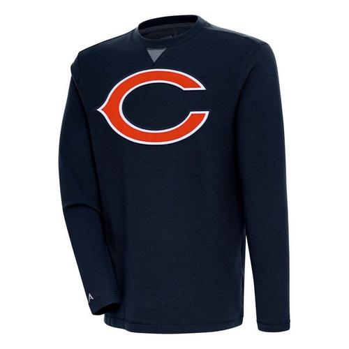 Antigua Chicago Bears Big Logo C Flier Bunker Crewneck - Primary Image