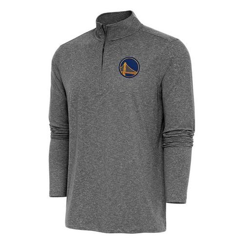 Antigua Golden State Warriors Hunk Pullover Long Sleeve 1/4 Zip - Primary Image