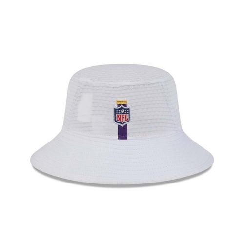 New Era Kids' Minnesota Vikings 2024 Training Camp Bucket Hat - Primary Image