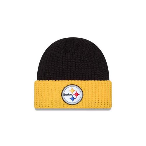 New Era Pittsburgh Steelers Waffled Beanie - Primary Image