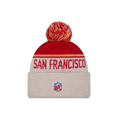 New Era San Francisco 49ers 2024 Sideline Historic Beanie - Primary Image