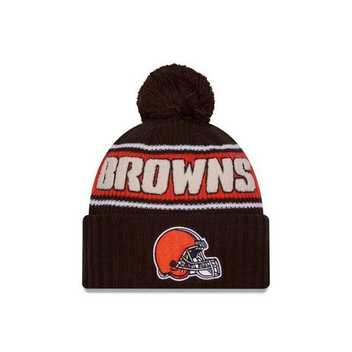 New Era Cleveland Browns 2024 Sideline Beanie - Primary Image