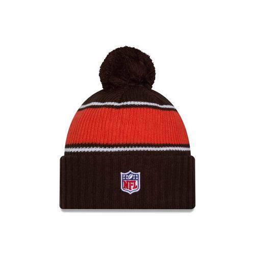 New Era Cleveland Browns 2024 Sideline Beanie - Primary Image