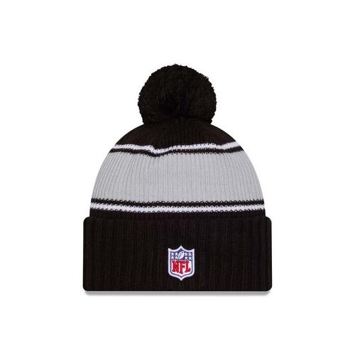 New Era Kids' Las Vegas Raiders 2024 Sideline Sportknit Beanie - Primary Image