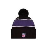 New Era Kids' Baltimore Ravens 2024 Sideline Sportknit Beanie - Thumbnail 2 of 2