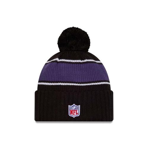 New Era Kids' Baltimore Ravens 2024 Sideline Sportknit Beanie - Primary Image