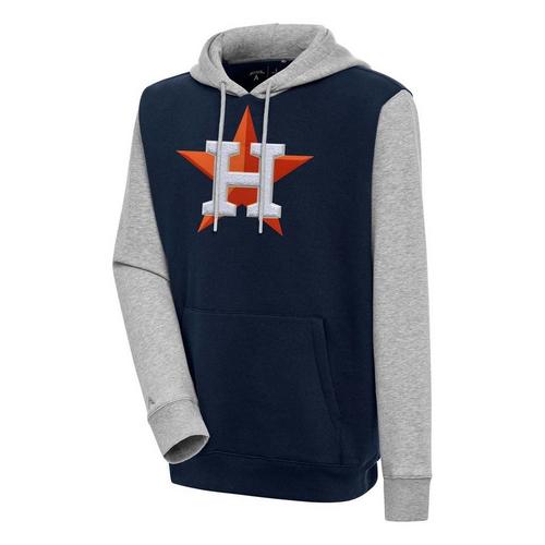 Antigua Houston Astros Chenille Victory CB Pullover Hoodie - Primary Image