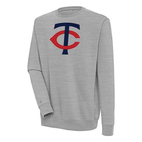 Antigua Minnesota Twins Victory Big Logo Crew - Primary Image