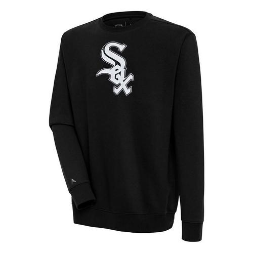 Antigua Chicago White Sox Victory Big Logo Crew - Primary Image