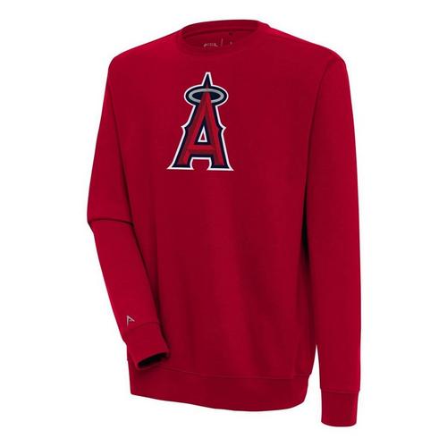 Antigua Los Angeles Angels Victory Big Logo Crew - Primary Image