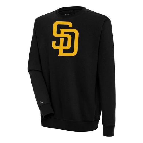 Antigua San Diego Padres Victory Big Logo Crew - Primary Image