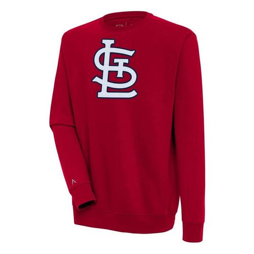 Antigua St. Louis Cardinals Victory Big Logo Crew - Primary Image