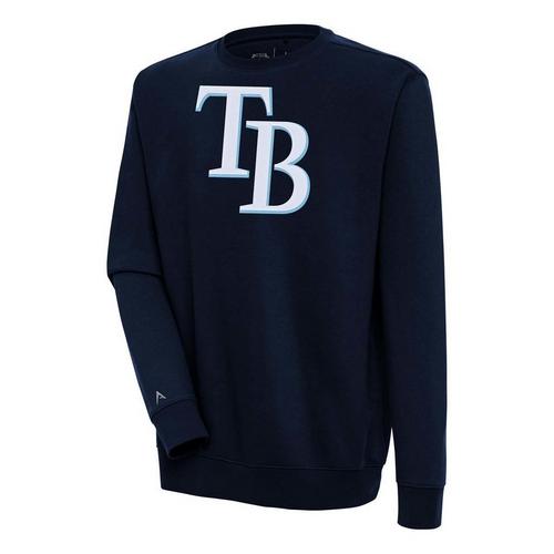 Antigua Tampa Bay Rays Victory Big Logo Crew - Primary Image