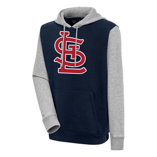 Antigua St. Louis Cardinals Victory CB Pullover Big Logo Hoodie - Primary Image