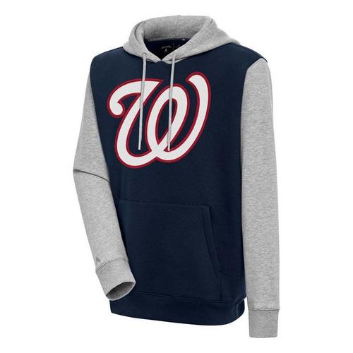 Antigua Washington Nationals Victory CB Pullover Big Logoo Hoodie - Primary Image