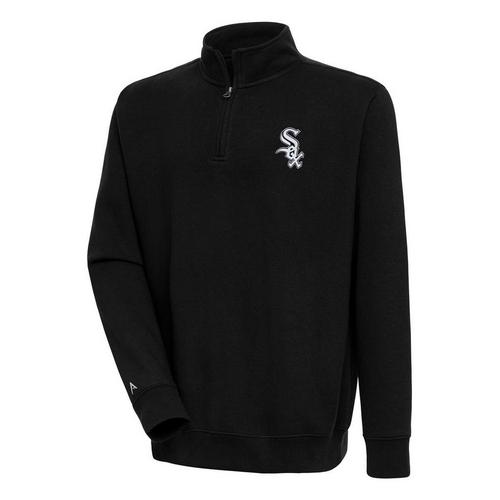 Antigua Chicago White Sox Victory Mock Pullover Long Sleeve 1/4 Zip - Primary Image