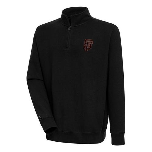 Antigua San Francisco Giants Victory Mock Pullover Long Sleeve 1/4 Zip - Primary Image